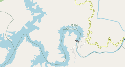 牛路岭水库 所在位置地图