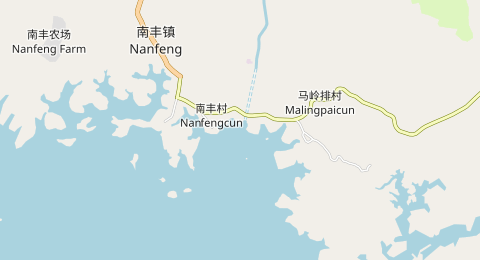 松涛水库南丰库心 所在位置地图