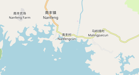 松涛水库番加库心 所在位置地图