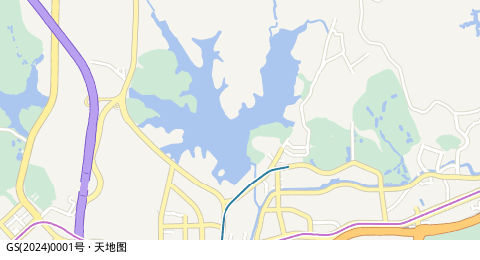 西丽水库 所在位置地图