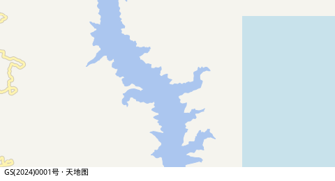 糯扎渡水库 所在位置地图