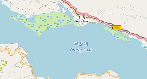 异龙湖中 所在位置地图