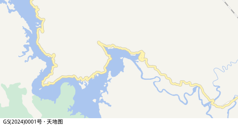 合面狮水库 所在位置地图