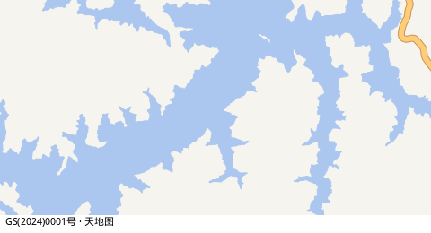 天生桥水库 所在位置地图