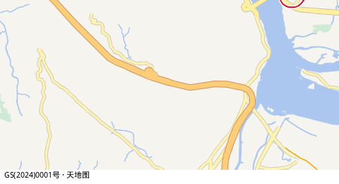 观音坑溪 所在位置地图