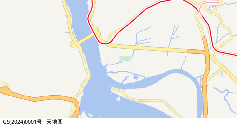 水磨沟溪 所在位置地图