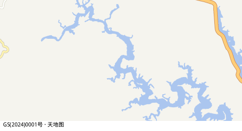 锦江水库 所在位置地图