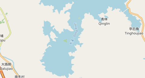山美水库库心 所在位置地图