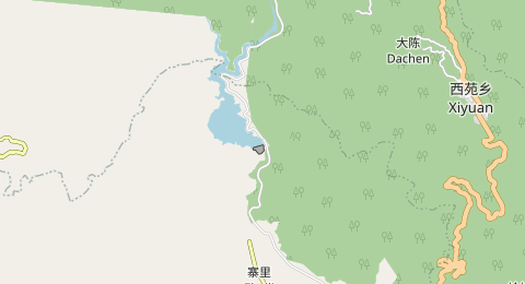 蒋隔水库 所在位置地图