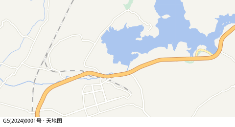 花山水库 所在位置地图