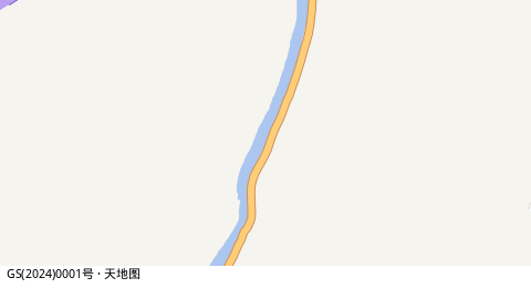 厘金滩水库 所在位置地图