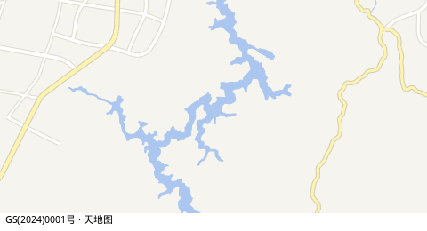松柏山水库 所在位置地图