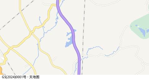 东风水库 所在位置地图