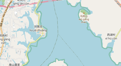 青岚湖 所在位置地图