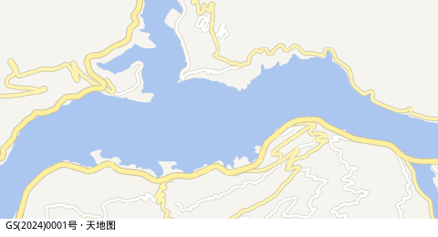 向家坝水库 所在位置地图