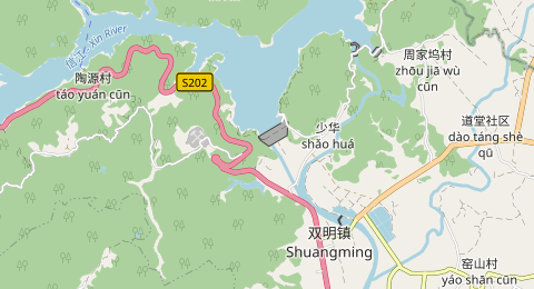 七一水库 所在位置地图