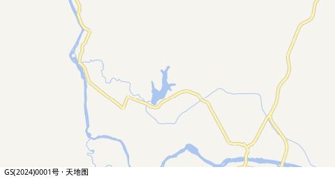 七一水库 所在位置地图