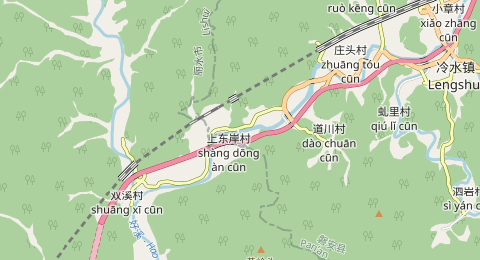 上东岸（左库水库上） 所在位置地图