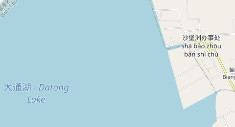 大通湖 所在位置地图