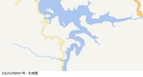长诏水库 所在位置地图