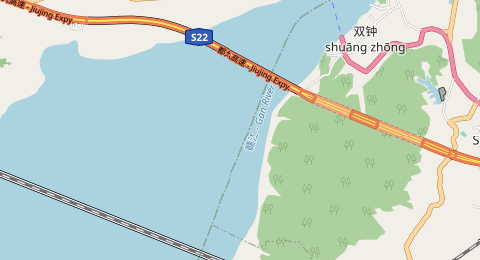 鄱阳湖出口 所在位置地图