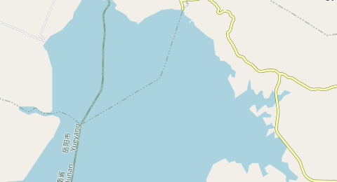 黄盖湖（鄂） 所在位置地图