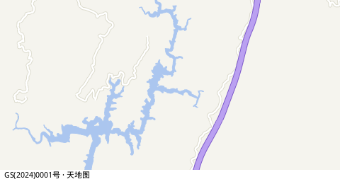 两岔水库 所在位置地图