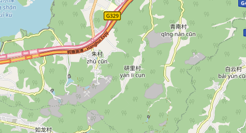 赵山渡水库上游 所在位置地图