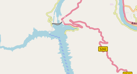 隔河岩水库 所在位置地图