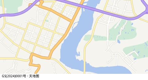 青居水库 所在位置地图