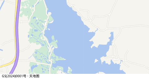 大溪水库 所在位置地图