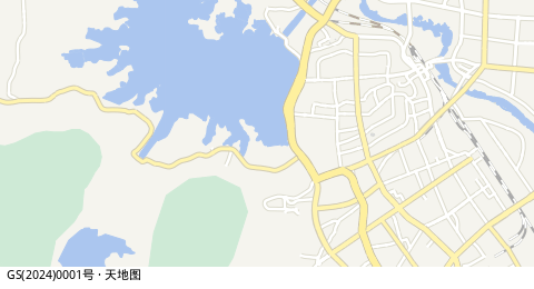 城西水库 所在位置地图