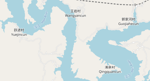瀛湖坝前 所在位置地图