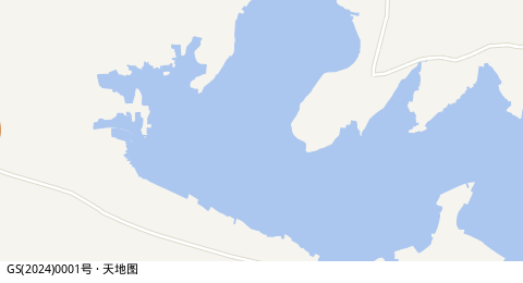 天井湖（天岗湖） 所在位置地图