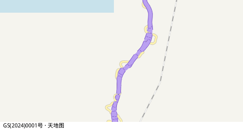 涝峪河 所在位置地图