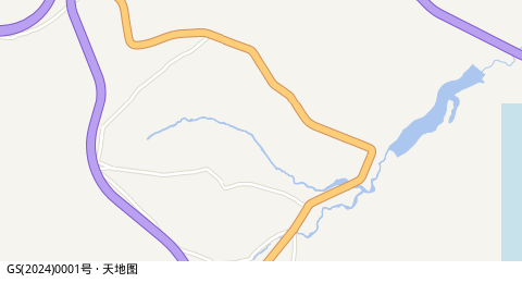 拜家河 所在位置地图