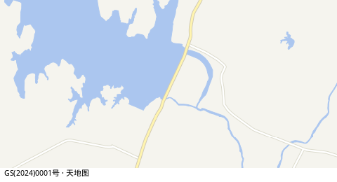 青峰岭水库 所在位置地图