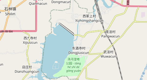 汤河水库 所在位置地图