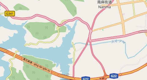 田庄水库坝上 所在位置地图