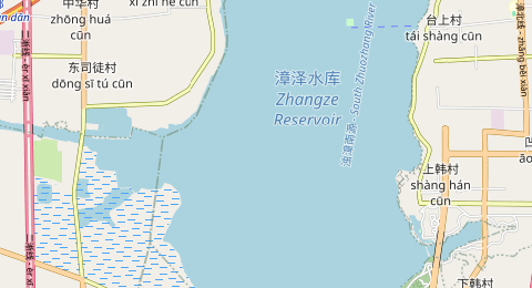 漳泽水库 所在位置地图