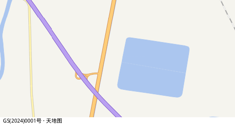三角洼水库 所在位置地图