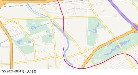 凉水河 所在位置地图
