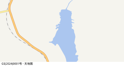 党河水库 所在位置地图