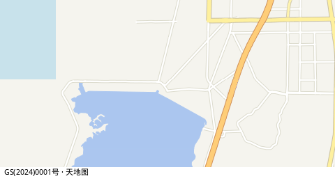 金塔县解放村水库 所在位置地图