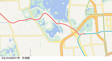 团城湖调节池 所在位置地图
