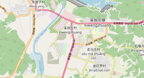 密云水库 所在位置地图