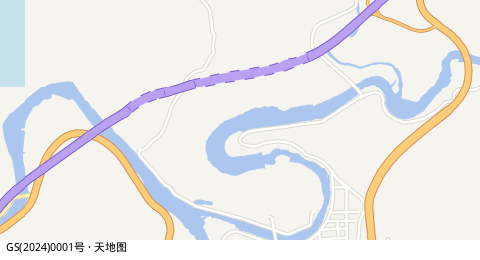 松江河 所在位置地图