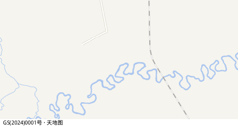 乌拉盖河 所在位置地图