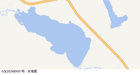 五号水库 所在位置地图